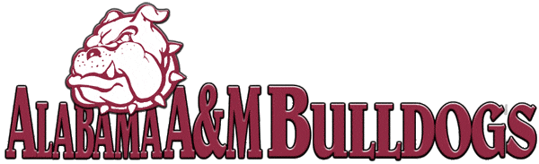 Alabama A&M Bulldogs 1996-2009 Wordmark Logo heat sticker